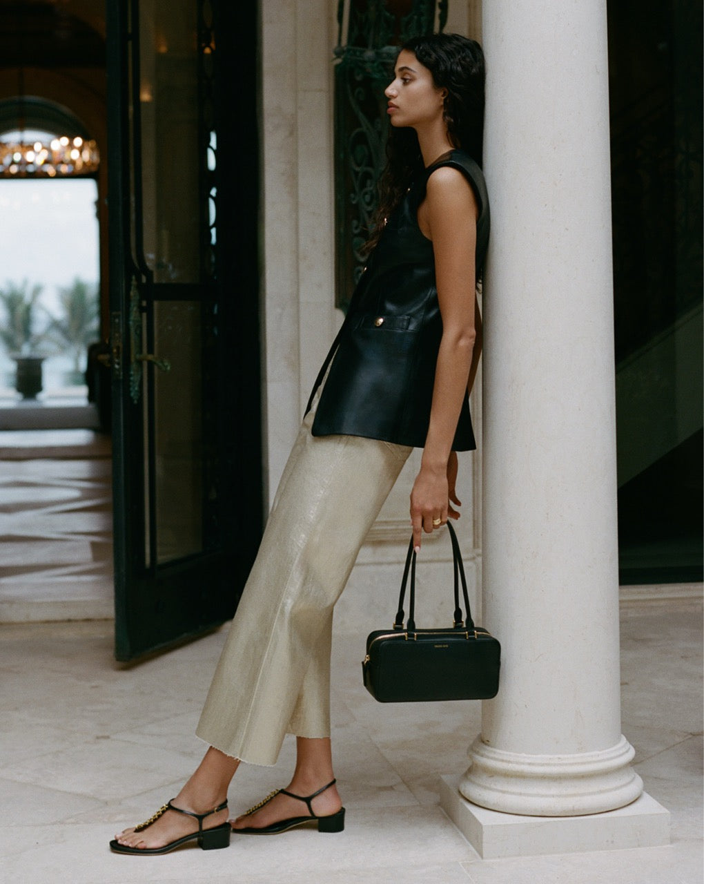 Andie Chain-Link Sandal